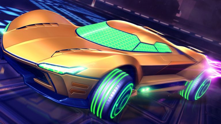 This week in Rocket League at the same time playing 485 thousand players